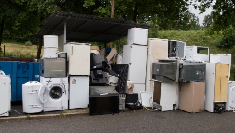 Akcja zbiórki elektroodpadów w Janowicach Wielkich, 2020